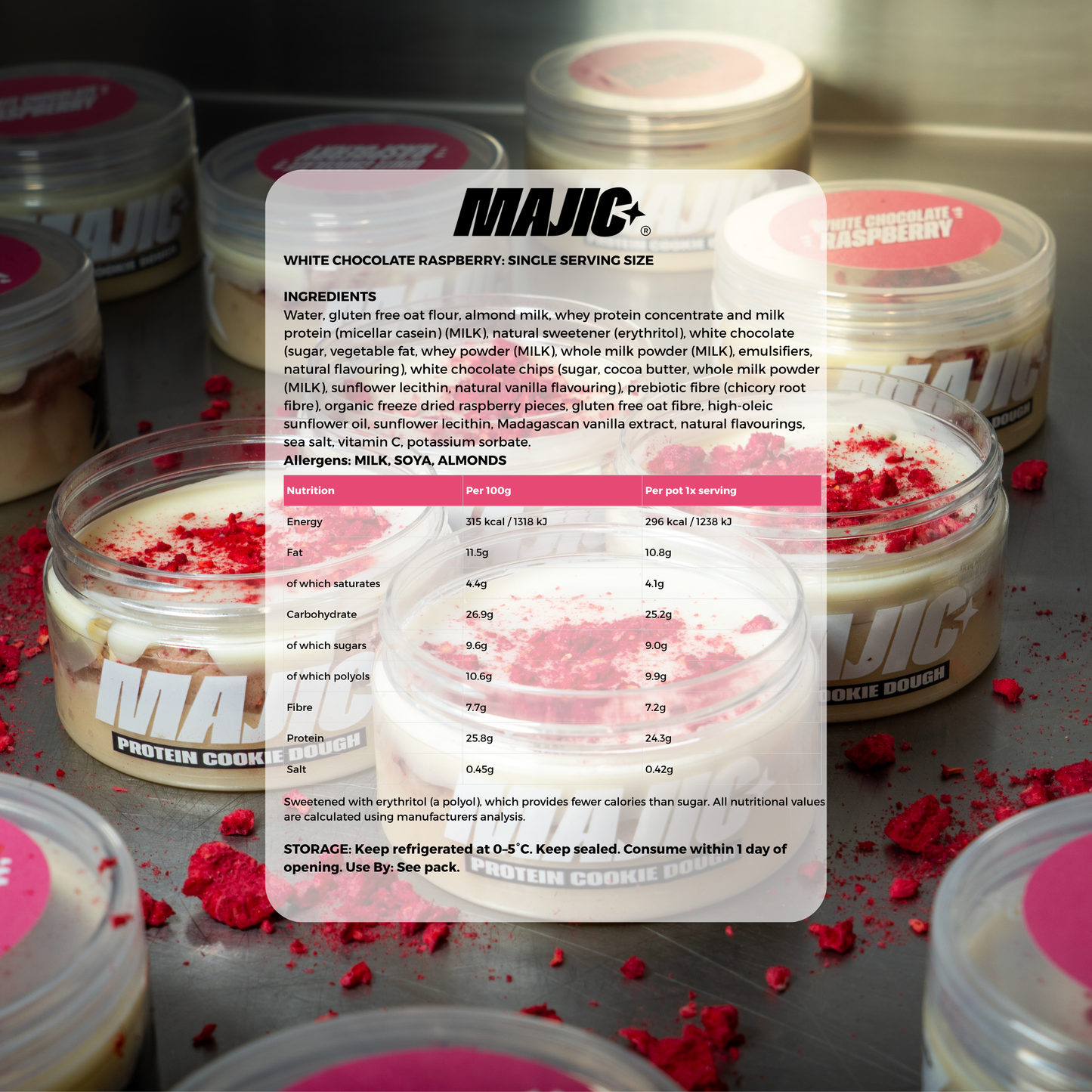 White Chocolate Raspberry (NEW)